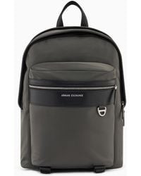 ARMANI EXCHANGE - Technical Fabric Backpack - Lyst
