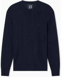 ARMANI EXCHANGE - Crew Neck Sweater - Lyst