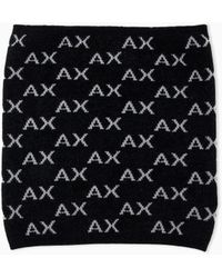 ARMANI EXCHANGE - Scarf Knitted - Lyst