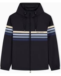 ARMANI EXCHANGE - Minimal Chic Stretch Nylon Technical Blouson - Lyst