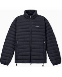 ARMANI EXCHANGE - Quilted Full-Zip Down Jacket - Lyst
