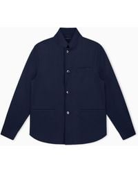 ARMANI EXCHANGE - Regular Fit Blazer Stretch Viscose Blend - Lyst