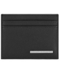 ARMANI EXCHANGE - Smooth Texture Card Holder - Lyst