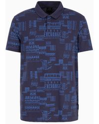 Armani Exchange - Poloshirts - Lyst