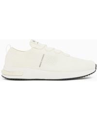 ARMANI EXCHANGE - Technical Fabric Sneakers - Lyst