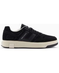 ARMANI EXCHANGE - Technical Fabric Sneakers - Lyst