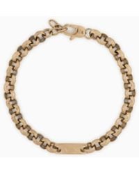 ARMANI EXCHANGE - Stainless Steel Chain Bracelet - Lyst