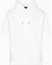 ARMANI EXCHANGE - Kurzarm-Sweatshirt Mit Logo - Lyst