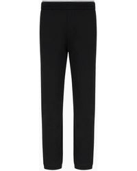 ARMANI EXCHANGE - Joggerhose Aus Stretchiger French-Terry-Baumwolle - Lyst