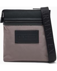 ARMANI EXCHANGE - Borsa A Tracolla Ibicolor Con Logo - Lyst