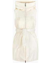 ARMANI EXCHANGE - Long Sleeveless Jacket - Lyst