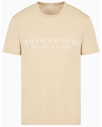 Armani Exchange - T-shirt Coupe Classique En Jersey - Lyst