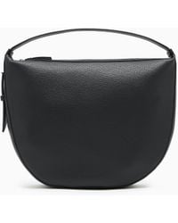 ARMANI EXCHANGE - Hobo Bag With Hammered Effect And Zip Closure - Lyst