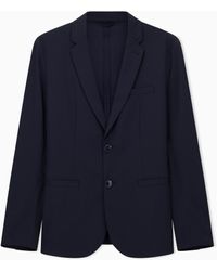 ARMANI EXCHANGE - Single-Breasted Jacket - Lyst
