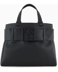 ARMANI EXCHANGE - Handtasche Mit Asv-Logo-Detail - Lyst