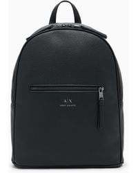 ARMANI EXCHANGE - Backpack With Logo - Lyst