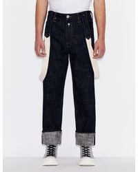 armani exchange j15 relaxed straight jeans