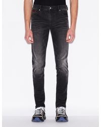 mens armani jeans skinny