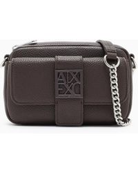 ARMANI EXCHANGE - Mini Bolso De Hombro Con Logo - Lyst