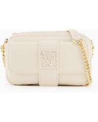 ARMANI EXCHANGE - Mini Bolso De Hombro Con Logo - Lyst