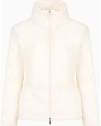 ARMANI EXCHANGE - Veste En Nylon Jacquard Avec Logo - Lyst