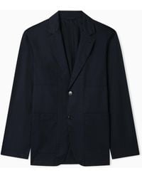 ARMANI EXCHANGE - Cotton Twill Jacket - Lyst