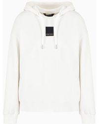 Armani Exchange - Cropped Sweatshirts With Hood Milano Edition - Lyst