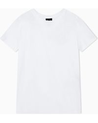 ARMANI EXCHANGE - Regular Fit T-Shirt Cotton Jersey - Lyst