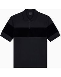 ARMANI EXCHANGE - Regular Fit Polo Shirt - Lyst