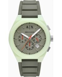 ARMANI EXCHANGE - Sync Chronograph Aus Silikon - Lyst