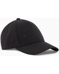 ARMANI EXCHANGE - Cap With Visor And Logo - Lyst