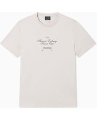 ARMANI EXCHANGE - Regular-Fit Cotton Jersey T-Shirt - Lyst