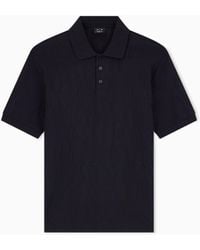 ARMANI EXCHANGE - Regular Fit Polo Shirt Mercerized Cotton Jersey - Lyst
