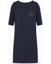 Armani Exchange - Camiseta Robe en jersey de coton - Lyst