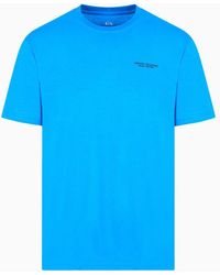 Armani Exchange - T-shirt Regular Fit In Jersey - Lyst