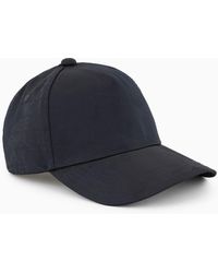 Armani Exchange - Cappello Con Visiera E Logo Allover - Lyst