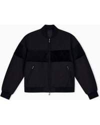 ARMANI EXCHANGE - Padded Blouson Jacket - Lyst