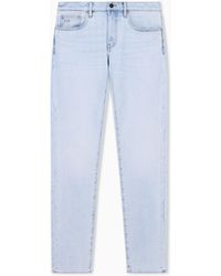 ARMANI EXCHANGE - Slim-Fit Jeans Denim Kurabo - Lyst