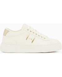 ARMANI EXCHANGE - Minimal Chic Sneakers - Lyst