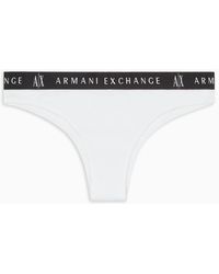 Armani Exchange - Stretch Cotton Briefs - Lyst