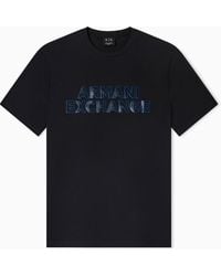 ARMANI EXCHANGE - Slim Fit Cotton T-Shirt - Lyst