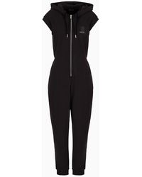 Armani Exchange - Hooded Tracksuit In Asv Organic Cotton French Terry - Lyst