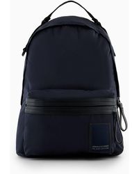 Armani Exchange - Backpack In Asv Recycled Fabric - Lyst