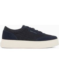 ARMANI EXCHANGE - Technical Fabric Sneakers - Lyst