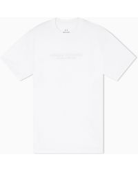 ARMANI EXCHANGE - Regular Fit T-Shirt With Logo - Lyst