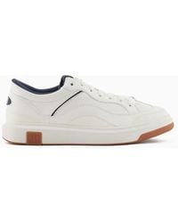 Armani Exchange - Sneakers With Allover Logo - Lyst