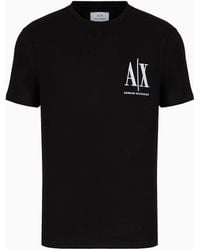Armani Exchange - Icon Logo Regular Fit T-shirt - Lyst