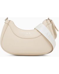 ARMANI EXCHANGE - Geformte Hobo-Tasche - Lyst