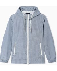 ARMANI EXCHANGE - Technical Fabric Windbreakers - Lyst