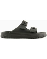 Armani Exchange - Slippers With Two Rubber Bands - Lyst